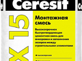 Цемент высокопр. д/анкеровки, монт.,зап.зазоров CX 15/25 25кг (48) CERESIT Польша